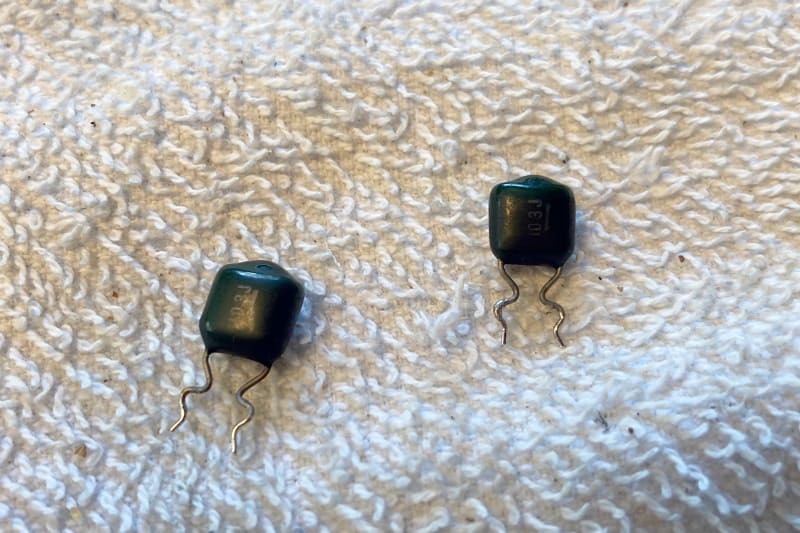 ついに原因解明。フィルムコンデンサー