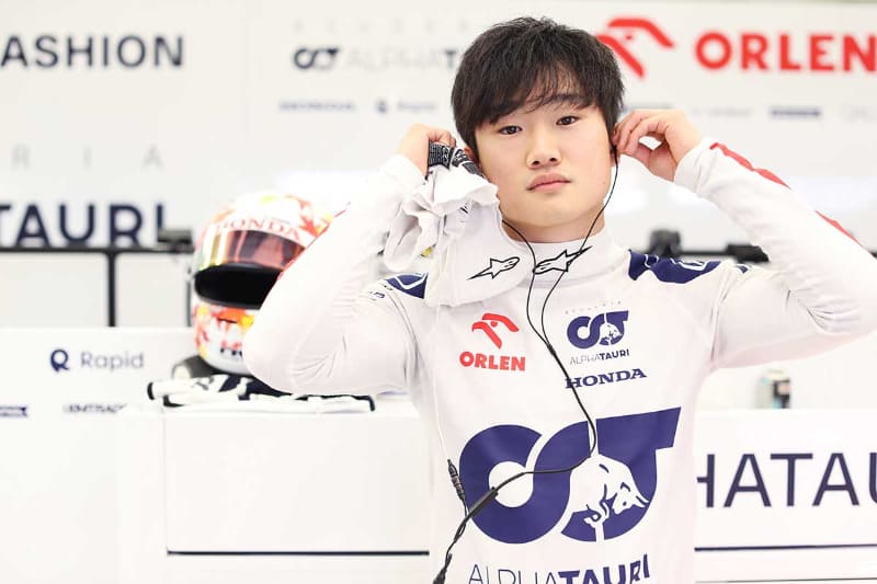 日本人ドライバーの角田裕毅<br><span class="fnt-70">(C)Getty Images / Red Bull Content Pool</span>