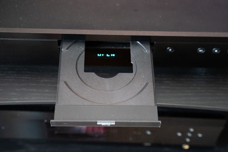 UBR-X200のディスクトレー