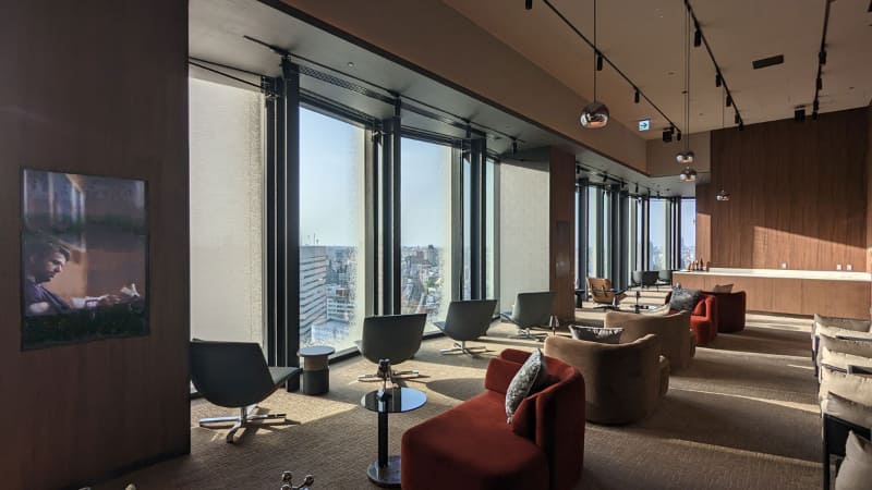 CLASS Sシート購入者のみが入室できる専用ラウンジ「OVERTURE」