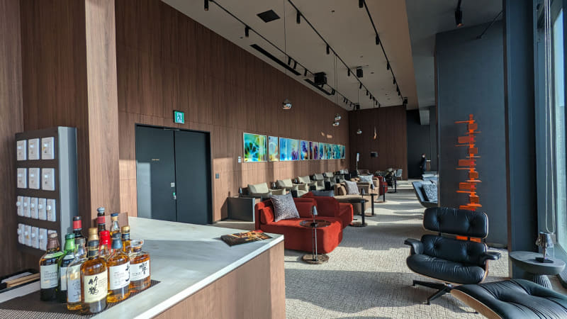 CLASS Sシート購入者のみが入室できる専用ラウンジ「OVERTURE」