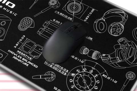 FiiO歴代製品が“デスクトップをオシャレにする”マウスパッド - AV Watch