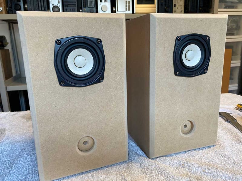 完成した“魔改造”スピーカー