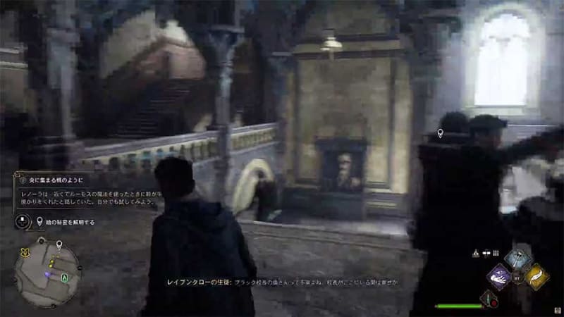 低ビットレートの4K映像を4K解像度でRTX VSRオフにて表示させた状態