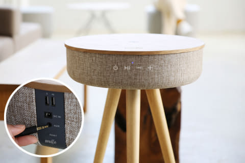 全方位に音を届けるテーブル型Bluetoothスピーカー - AV Watch