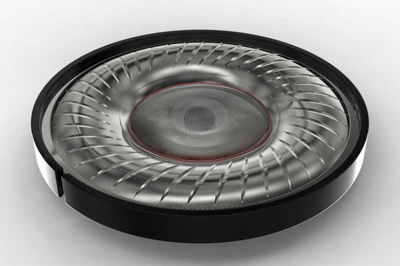 ベリリウムコーティングエッジを採用したDLC振動板