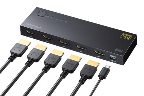 PS5にも使える4K120Hz対応HDMI切替器。6380円から - AV Watch