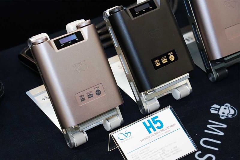 メモリー再生機能搭載ポータブルDAC/アンプ「H5」