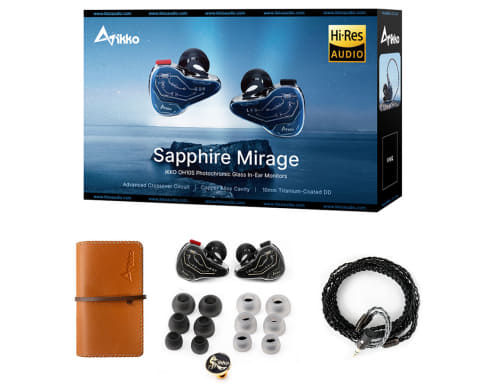 iKKO Audio、新音響構造のハイブリッドイヤフォン「Sapphire Mirage
