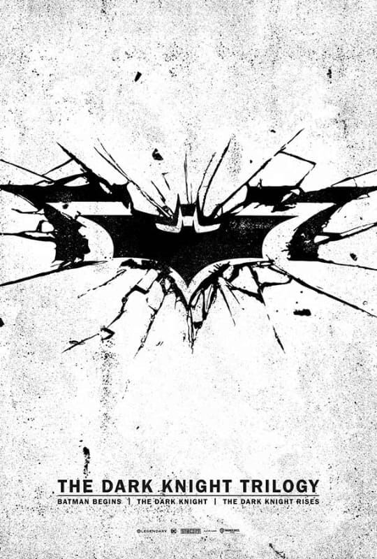 「ダークナイト トリロジー」新ビジュアルアート<br><span class="fnt-70">THE DARK KNIGHT TRILOGY and all related characters and elements © & ™ DC & WBEI. (s23)</span>
