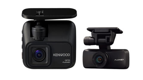KENWOOD、12型液晶のミラー型ドラレコ。後方6段階拡大機能も - AV Watch