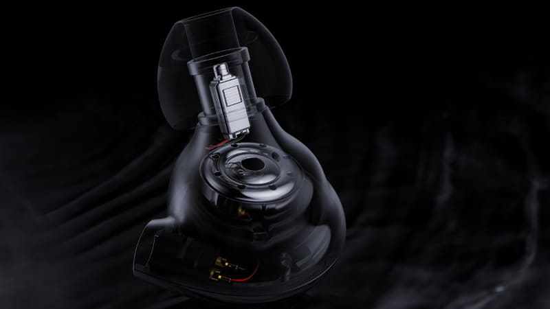 BA×1基 + DD×1基のユニット構成