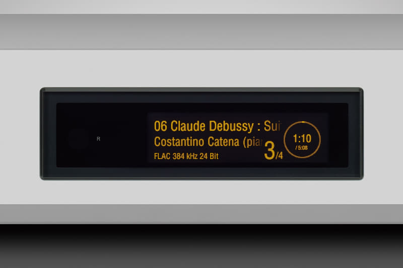 USBはPCM 768kHz/32bit、DSD 22.5MHzの出力をサポート。同軸、光、HDMIは192kHz/24bitまで