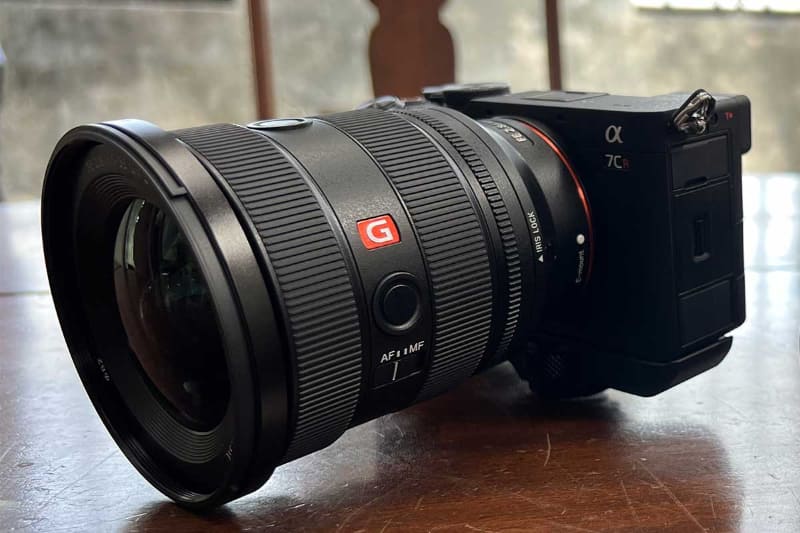 「α7CR」に第2世代の広角G Masterレンズ「FE 16-35mm F2.8 GM II」を装着したところ