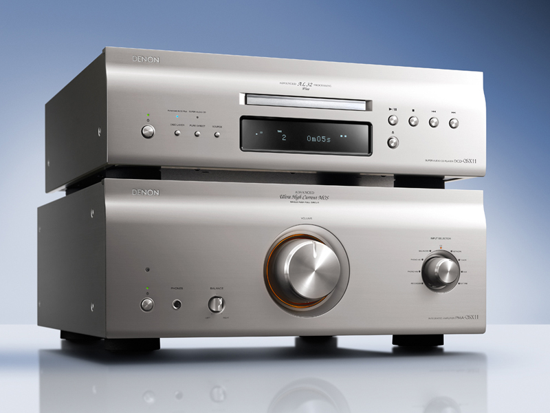プリメインアンプ「PMA-SX11」、USB DAC内蔵のSACDプレーヤー「DCD-SX11」