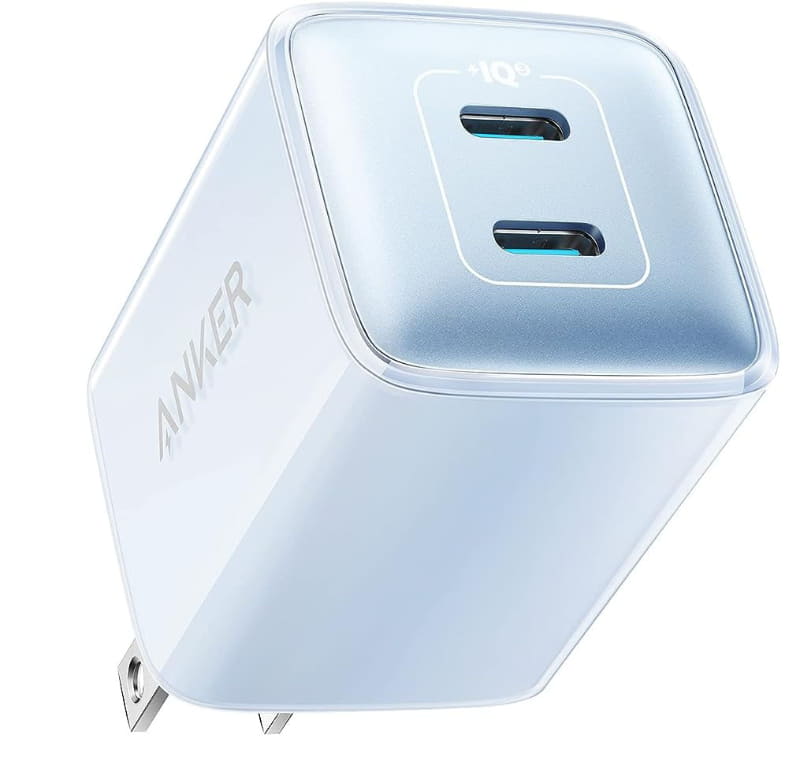 Ankerの急速充電器「521 Charger(Nano Pro)」 (ブルー)