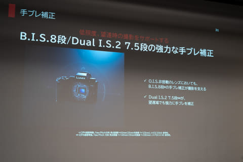 LUMIX、秒間75コマの高速連写で8段手ぶれ補正のマイクロフォーサーズ LUMIX、秒間75コマの高速連写で8段手ぶれ補正のマイクロフォーサーズ