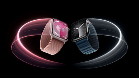人差し指と親指を“ダブルタップ”で操作する「Apple Watch Series 9