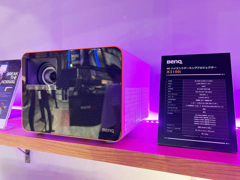 BenQ、4Kゲーミングプロジェクタ「X Series」3機種ゲームショウ