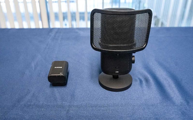 「ECM-S1」マイクと受信機