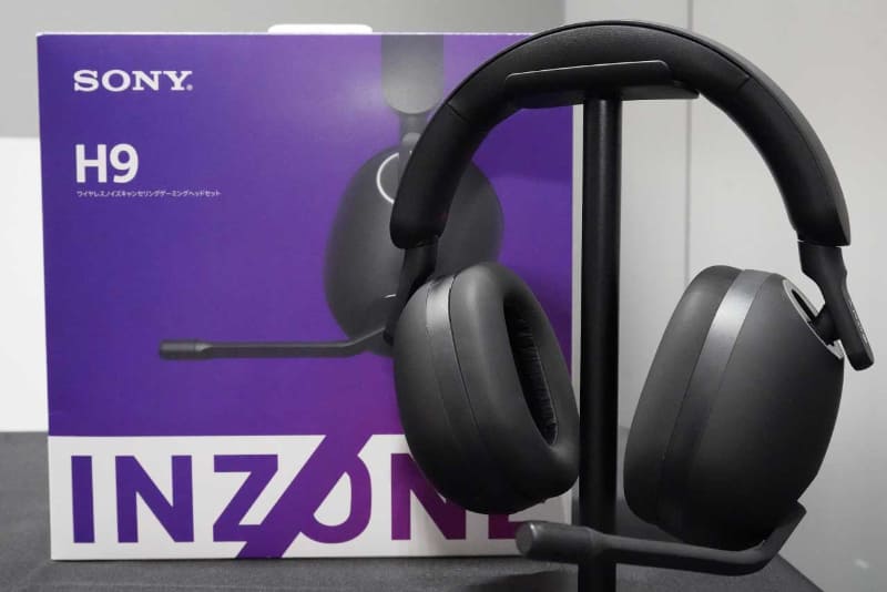「INZONE H9」の新色・ブラック