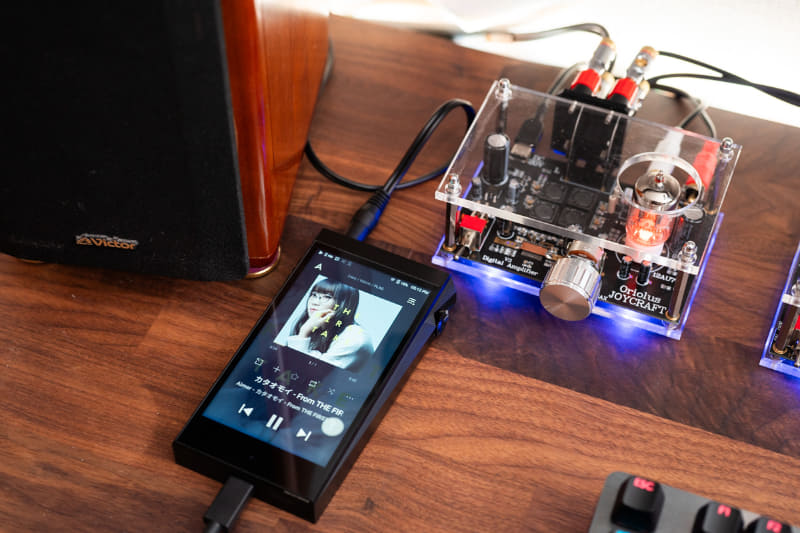 まずはDAPと接続して聴いてみた