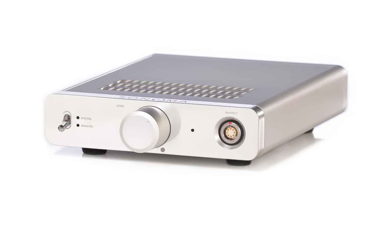 専用ヘッドフォンアンプ「SONOMA-1」(Silver)