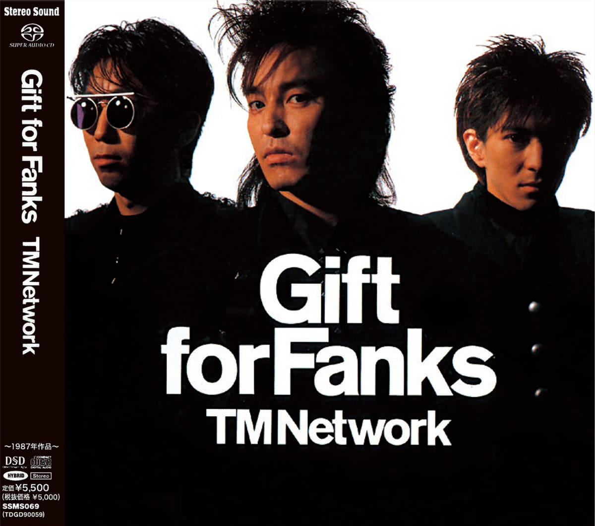 TM NETWORK「Gift for Fanks」<br>2024年1月12日　SSMS-069（TDGD90059）　5,500円