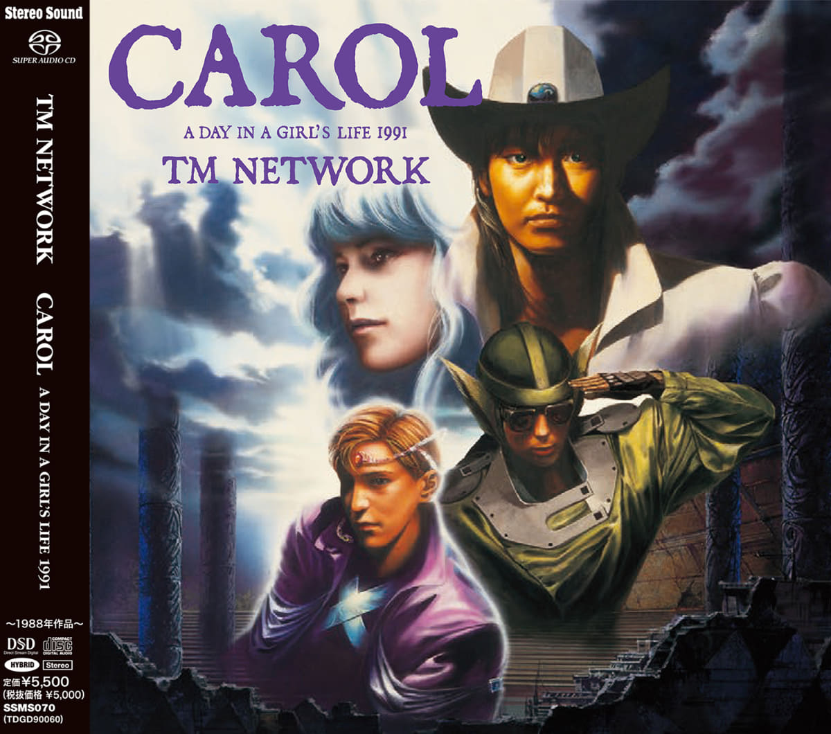 TM NETWORK「CAROL 〜A DAY IN A GIRL'S LIFE 1991〜」<br>2024年1月12日　SSMS-070（TDGD90060）　5,500円