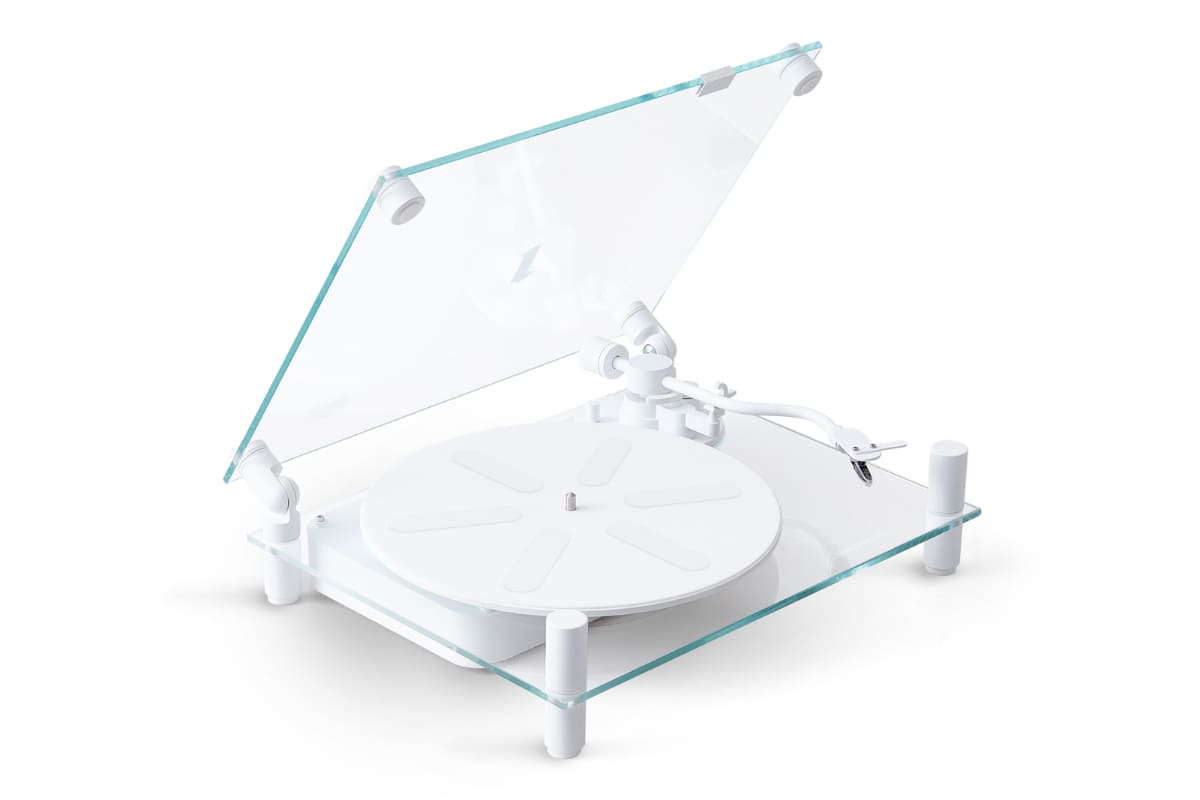 TRANSPARENT TURNTABLE（ホワイト）