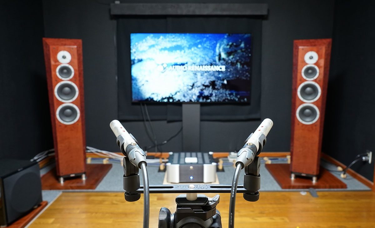 筆者宅における空気録音の様子