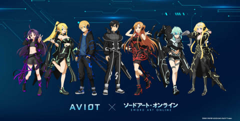 AVIOT、ソードアート・オンラインコラボ完全ワイヤレス。170以上の新録