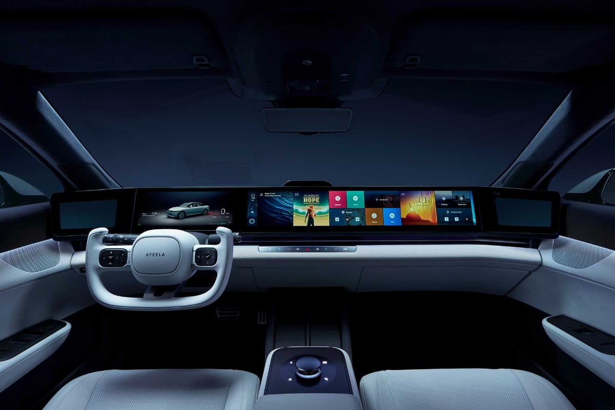 「AFEELA Prototype 2024」インテリア