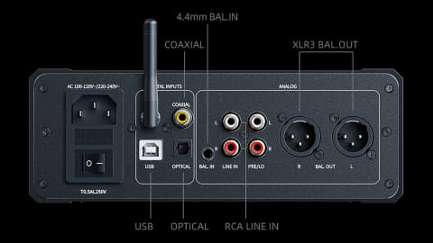 FIIO、AKM最上位セパレートDACシステム採用ヘッドフォンアンプ