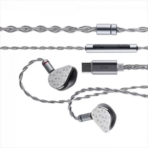 水月雨、新サファイアDD搭載USB-Cイヤフォン。約12300円 - AV Watch