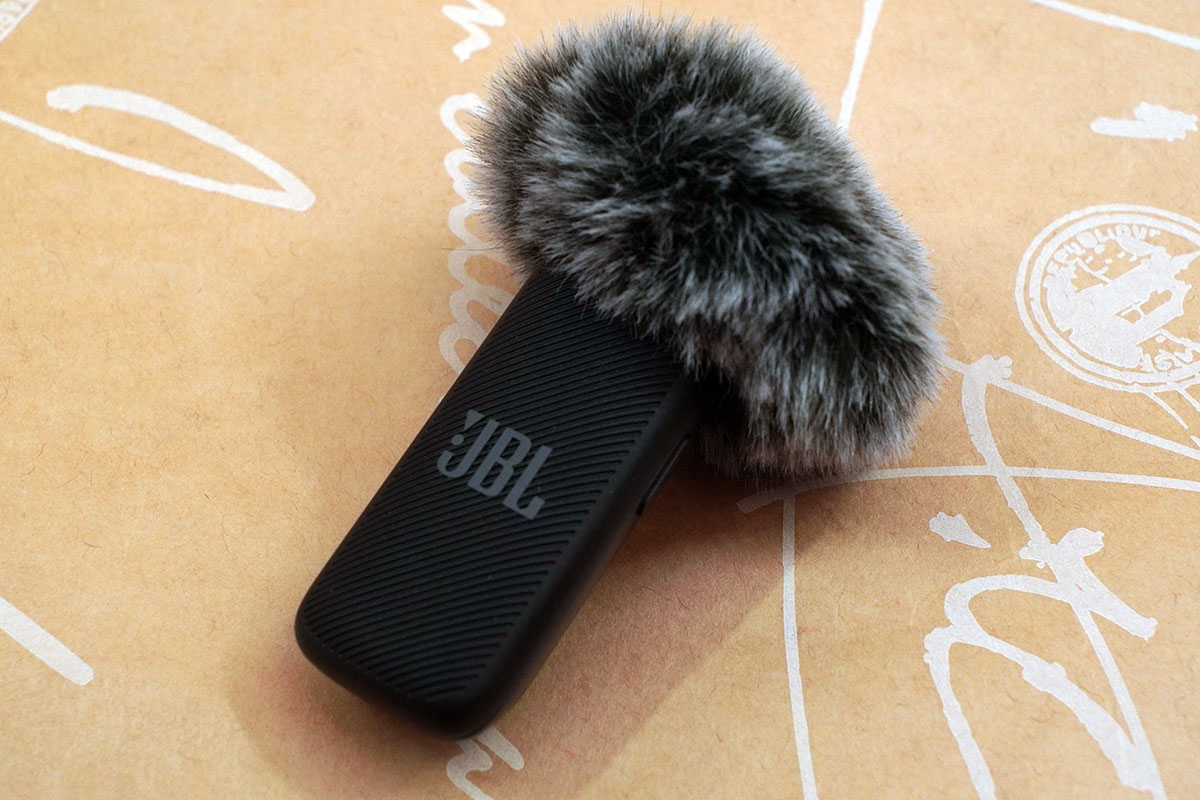 ウインドスクリーンも装着できる