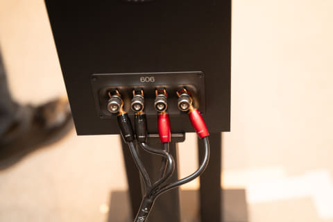 B&W DM604 S3 フロア型スピーカー ペア 高音質 バイワイヤリング対応