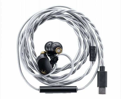 水月雨、音質を最適化したUSB-C有線イヤフォン「竹–CHU 2 DSP