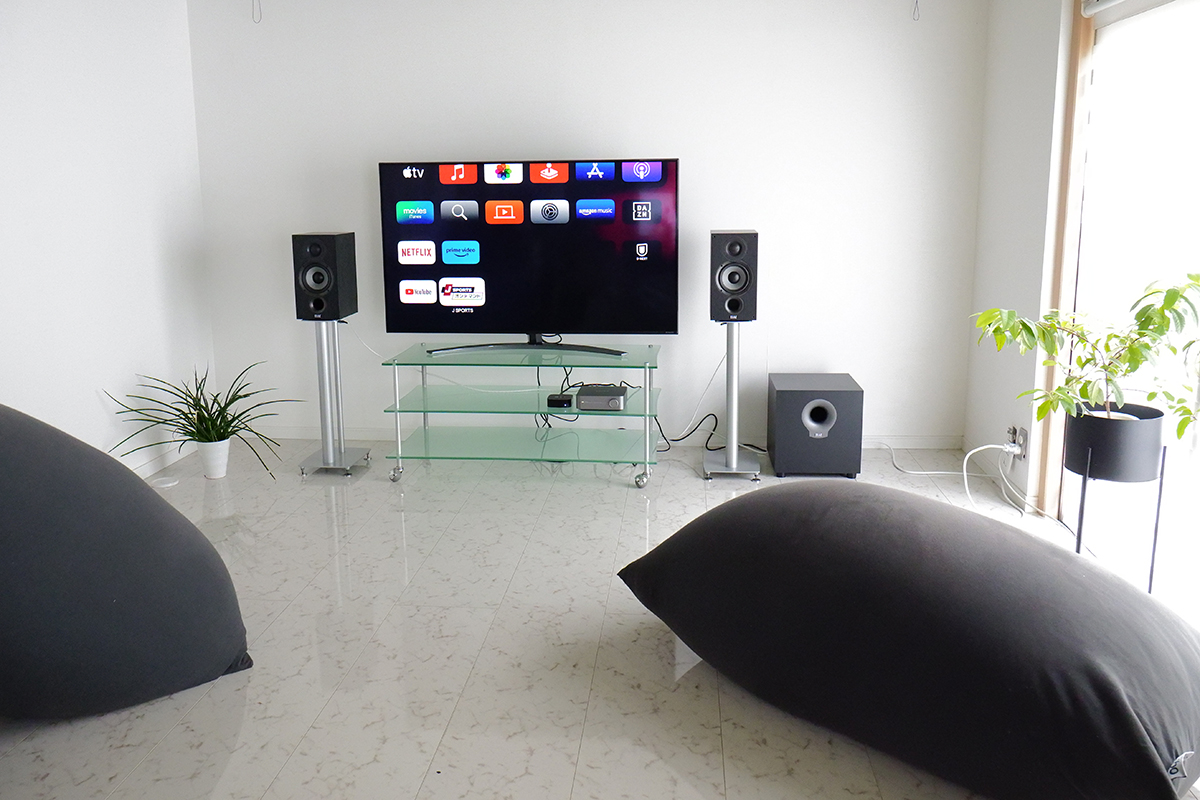 テレビとも組み合わせてみる