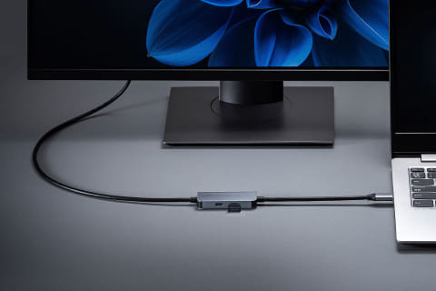4K144Hz/8K30Hz対応のUSB-Cハブ。Switchのディスプレイ出力も