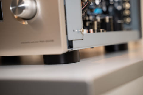 DENON プリメインアンプ TAPE.MD スピーカー　M2240 正面.jpg