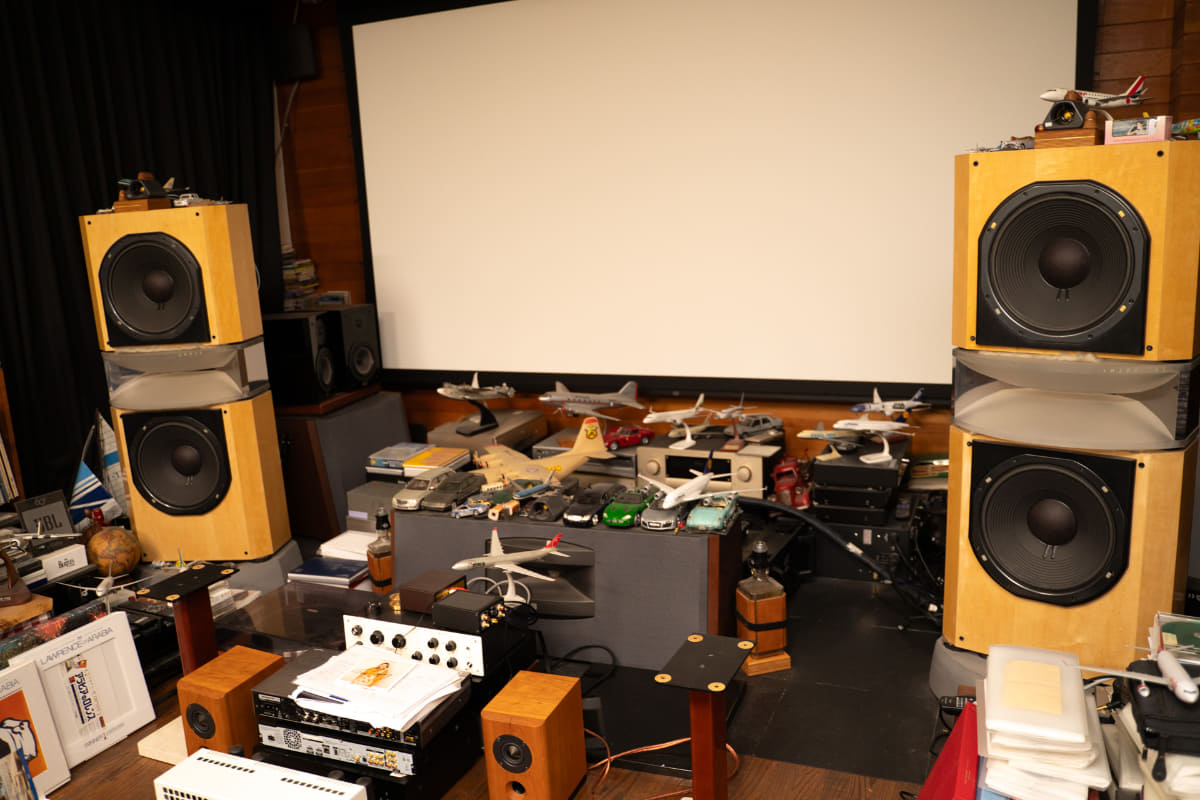 筆者宅のJBL「K2 S9500」