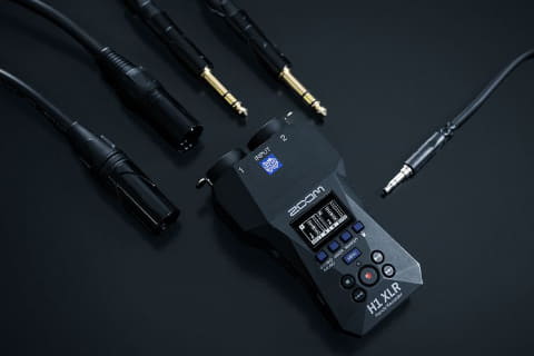 ZOOM、外部入力特化の32bitフロート録音対応ハンディレコーダー。17900