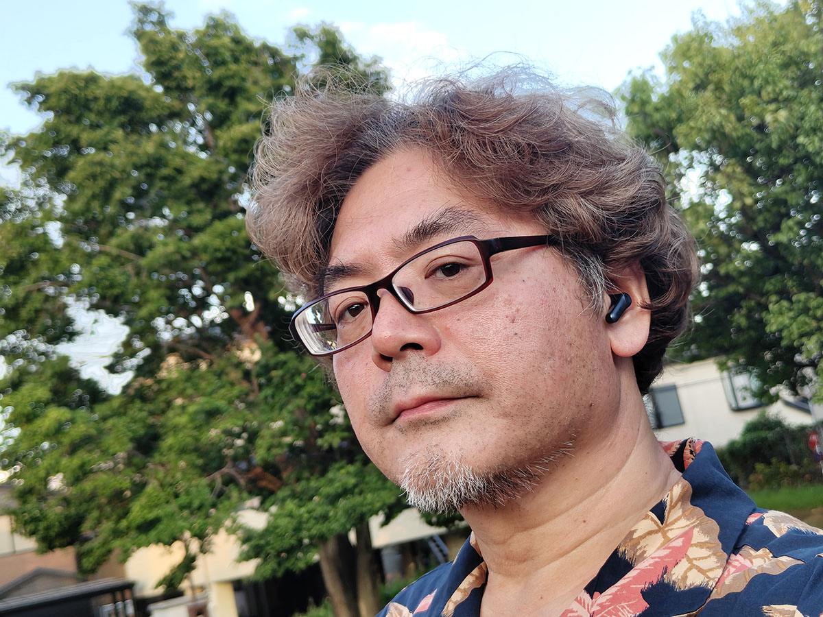 装着したところ