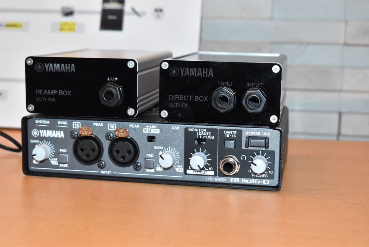 ダイレクトボックス、リアンプボックス