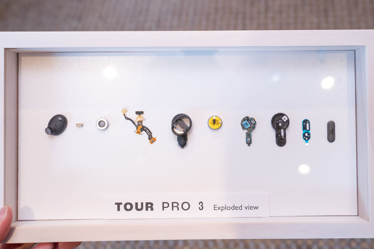 TOUR PRO 3の構成パーツ
