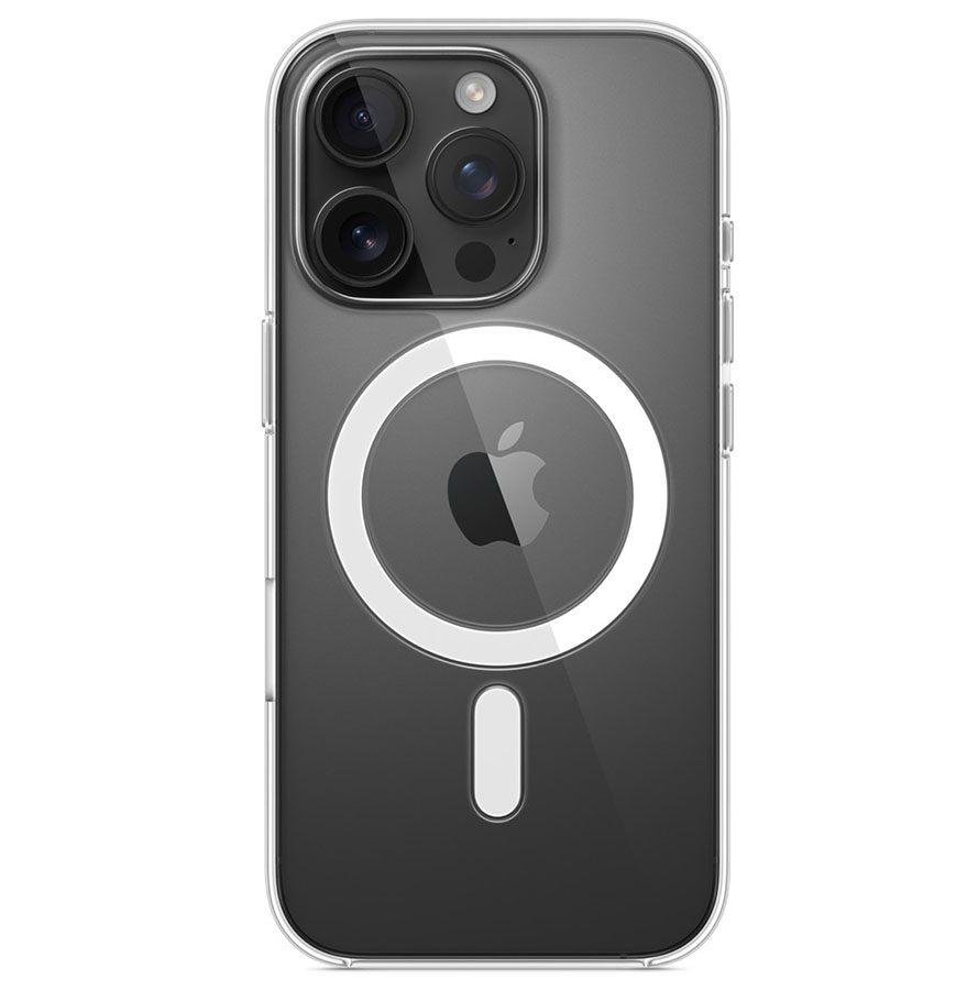 アップル純正のiPhone 16 Pro用ケース。カメラコントロールがある部分も平らになっていて穴はない