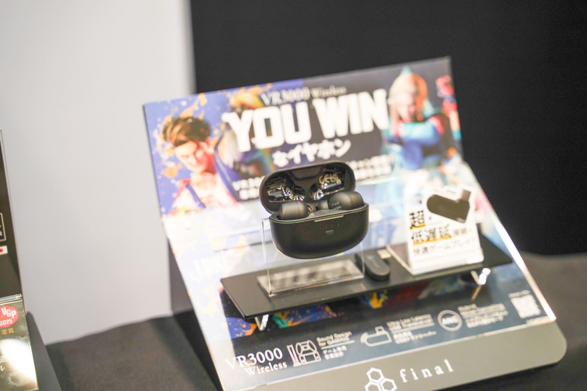 ゲーミングワイヤレスイヤフォン「VR3000 Wireless」