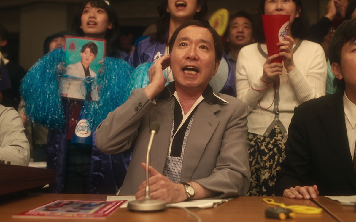 全女中継といえば志生野温夫アナウンサー。これも完全再現