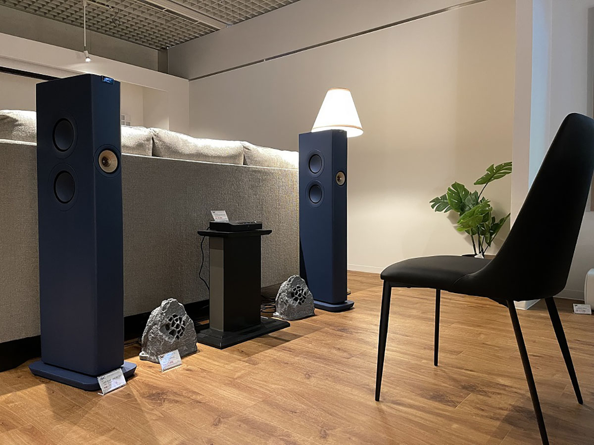 マルチルーム・ミュージックシステムも体験できる